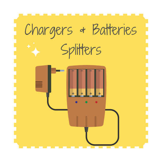 CHARGERS &amp; Batteries &amp; Splitters