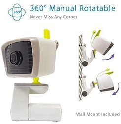 Baby Monitor with 2 Cameras and Audio